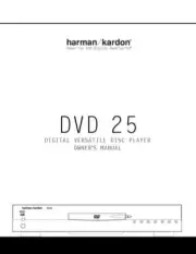 Harman Kardon DVD-25 DVD Player Owners Manual