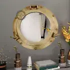 Vintage and Antique Style Decorative Round Brass Porthole Wall Mirrors for 20