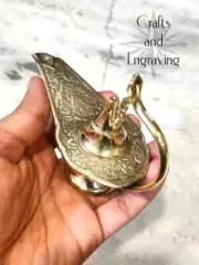 Brass Handmade Engraved ALADDIN LAMP Replica Magic Lamp Home Decor Collectible