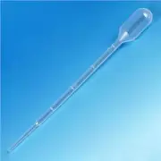 137035-S20 Transfer Pipet, 3.0mL Capacity, Small Bulb, Sterile, LDPE, 1mL Gra...