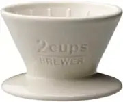 KINTO Coffee Brewer SCS-02 2 Cups WHITE 27629 Porcelain MADE IN JAPAN