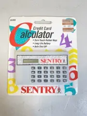 Sentry Credit Card Mini Calculator