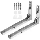 Kitchen Stretch Stainless Steel Foldable Microwave Shelf Wall Mount