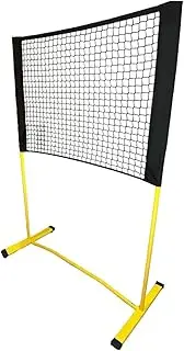 Oshhni 120cm Pickleball Net with Practice Rebounder Easy Setup Pickle Ball Trainer for Game Beach Solo and Dink Pickleball Training