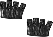 UPKOCH Breathable Half Finger Gym Gloves for Men and Women Non Slip Sports Gloves for Weight Lifting and Training Comfortable Fingerless Design for Cycling and Fitness