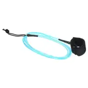10.8ft x 7.2mm Surfboard Leash Straight Leashes Leg Rope Wrist String, Blue