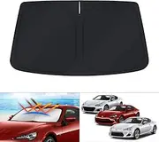 KUST Windshield Sun Shade for 2017-2021 Toyota 86/2022-2023 Toyota GR86 Window Shade Sun Visor for 2013-2023 Subaru BRZ/2012-2016 Scion FR-S FRS Sunshade Blocks UV Rays Keep Your Car Cooler