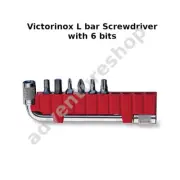 Victorinox L bar screwdriver set with 6 bits Swiss made Bit Wrench tool kit