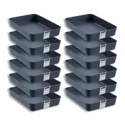 12x Boxsweden Essentials 26x18.5cm Sort Tray Organiser Storage Rectangle Assort