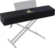 Zreephy Piano Keyboard Dust Cover with Music Stand Opening of Zipper Design, Dust Proof Cover Compatible for Yamaha DGX670 88-Key Digital Piano Keyboard KBP Series Keyboards