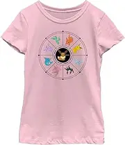 [Pokémon] Eevee Evolution Tarot Card Girls Short Sleeve Tee Shirt