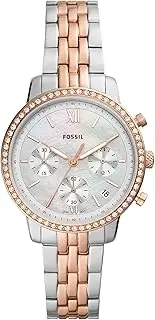 [FOSSIL] Women's Two-Tone Stainless Steel Neutra Analogue Watch, 36mm