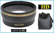 0.43x Hi Def Wide Angle with Macro Lens for Canon 70-300mm Lens