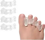 Toe Separators - Toe Spacers for Women Men, Relieve Feet Pain, Foot Alignment, Adjustable Toe Straighteners for Hammertoes