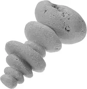 Mipcase Garden Micro Landscape Zen Garden Stone Sorting Stones Mini Stone Statue Balancing Stone Stacking Rocks Plants Stones Fake Rockery Bonsai Stones Tank Man Made Rock Office