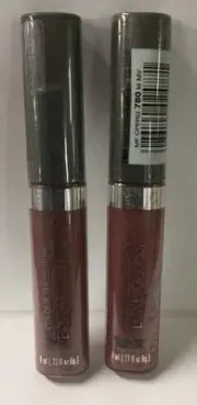 2 X Max Factor Lip Gloss COLOUR PERFECTION Luxe LipGloss #780 Maui Mauve NEW
