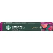 Starbucks by Nespresso Caffe Verona Coffee Pods 10 pack