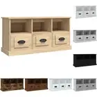 TV Cabinet TV Stand Console Cabinet Entertainment Unit Engineered Wood vidaXL