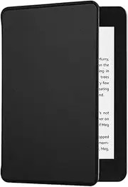 [Simpeak] Case Compatible with Kindle Paperwhite 10th Gen 2018 Released (Model No. PQ94WIF), Kindle Cover 6 inch for Amazon Kindle Paperwhite 2018 10th Generation Black Slim Case Auto Wake Up/Sleep