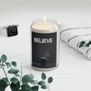 Vanilla Bean | Soy Wax | Scented Candle | 13.75oz | Container Candle | 80 Hours