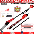 Pole Chain Saw Cordless Extendable Chainsaw Pruner Tree Cutter Trimmer