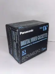 Panasonic Mini DV Tapes 5-pack Sealed NOS MiniDV AY-DVM83PQ