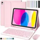 Blueooth Keyboard Case Mouse For iPad 11th Gen A16 11" 2025/10th Gen 10.9" 2022