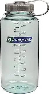 Nalgene BPA Free Tritan Wide Mouth Water Bottle, 1-Quart