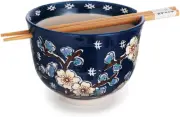HSRB-DSYFLR, Multi Purpose 5"D Ramen Udon Soba Pho Noodle Donburi Rice Tayo Bowl