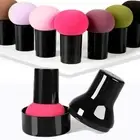 with Storage Box Cosmetic Puff Powder Make Up Brush Beauty Tools