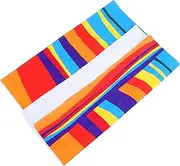 Kisangel Beach Towel Striped Lightweight Portable Quick Drying Large for Travel Pool Bath Camping Men Women