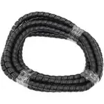 Aeroflow 7.6mm I.D Spiral Wrap Cover Braided Hose Wire 3.7 Meters Black Aeroflow - AF91-9851