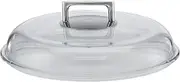 Rösle 91492 Borosilicate Glass Lid, Transparent, Glass, Transparent, Durchmesser 28 cm
