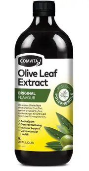 Comvita Olive Leaf Extract Oral Liquid (Natural) | 1L / Original