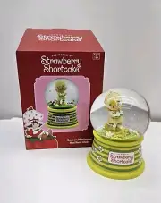 The Wonderful World Of Strawberry Shortcake Lemon Meringue Mini Snow Globe