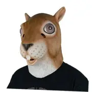 Latex Squirrel Mask Full Head Animal Mask