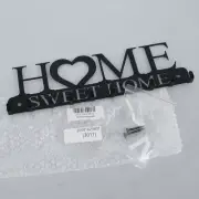 Metal Key Holder Hooks Wall Mounted Key Rack with 10 Hooks Decorative Key BrMto