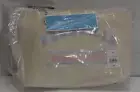 Draper James Nashville Girls Trip Cosmetic Pouch Makeup Bag Ivory Canvas Zip