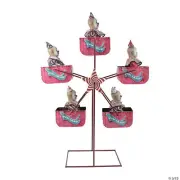 Animated Ferris Wheel 72-Inch Prop with Creepy Clowns and Eerie Music