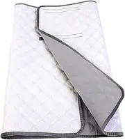Wearable Incontinence Bed Pad Washable Underpad for Bedwetting Waterproof Nursing Pad Bed Mat for Bed Couch Floor Furniture, Gray