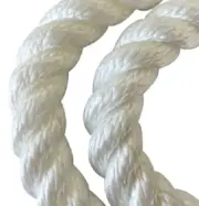 Tug of War String UV Ninja Tree House Poly Polypropylene Rope 14m White 40mm