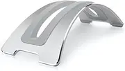 [Twelve South] BookArc for MacBook | Space-Saving Vertical Stand to Organize Work and Home Office for Apple MacBooks, 'Now Compatible with M1 MacBooks' (Silver)