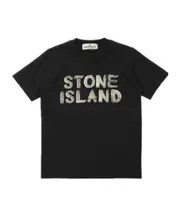 Stone Island Junior Logo Printed Crewneck T-Shirt 8Y,6Y,4Y,6,14Y,12Y,10Y blue
