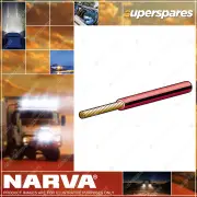 Narva 10Amps 3mm Red Colour Single Core Cable With Black Tracer 30M