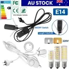 E14 LED 7/9/10W Bulb With 1.8m Salt Lamp Power Cord Cable 1.8m Dimmer Control AU