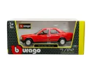 Bburago 1:24 Mercedes-Benz 190 E 2.6 Red Diecast Model Car 18-21103 New In Box