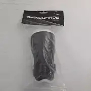 Shin Guards Black White soccer OS