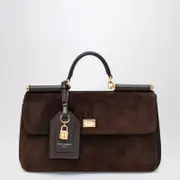 [Dolce & Gabbana] Brown suede leather bag My Sicily One size Brown
