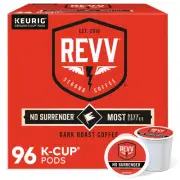No Surrender Keurig Single-Serve K-Cup Pods, Dark Roast Coffee, 96 Count