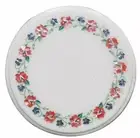 12" Round White Marble Side Table Modern Arts Pietra Dura Work Furniture Decors